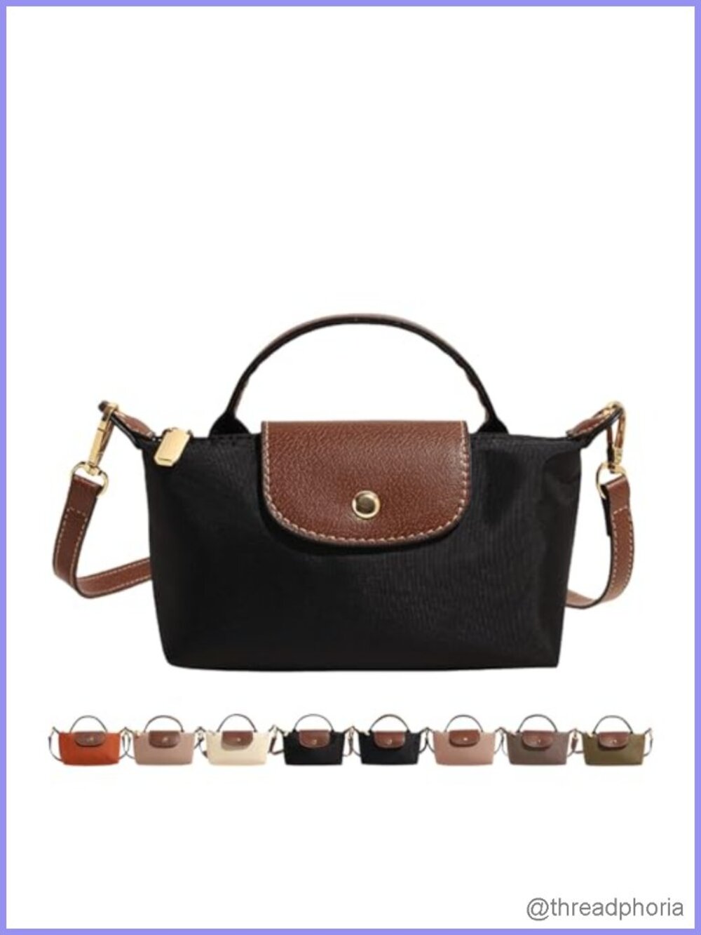 Mini Crossbody Bag with Adjustable Strap Women Shoulder Tote Purse